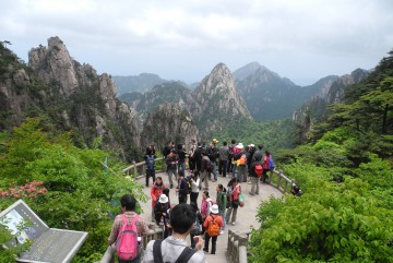 China wie gemalt - Wanderung im Huangshan-Gebirge in China