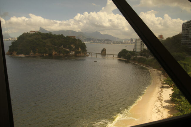 The Niteroi Contemporary Art Museum in Rio