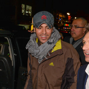 Enrique Iglesias seen all smiles in the streets of NYC