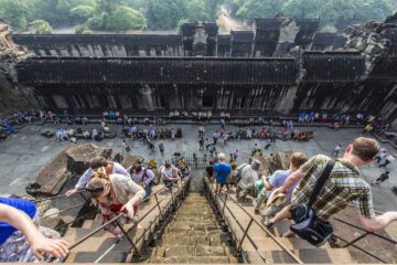 Los templos de Angkor, en riesgo ante la avalancha de turistas