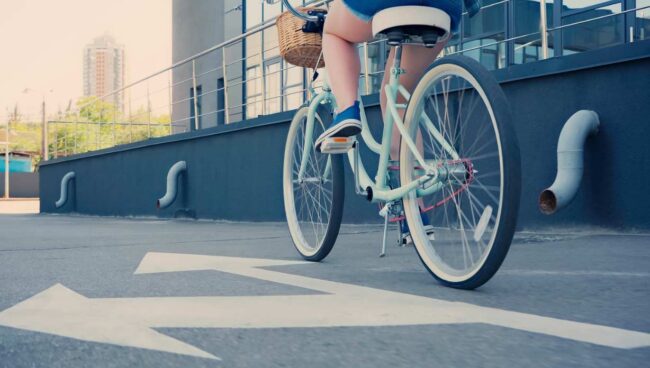 Bici urbana y distancia corta con mentalidad larga