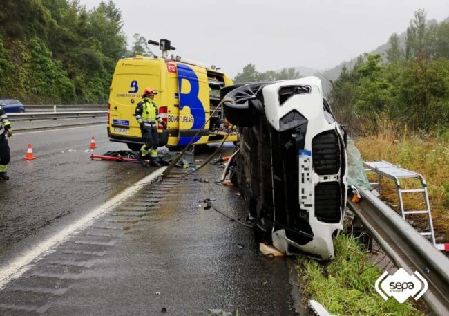 Accidente en Asturias Olloniego | El Digital de Asturias Accidente en Asturias Olloniego