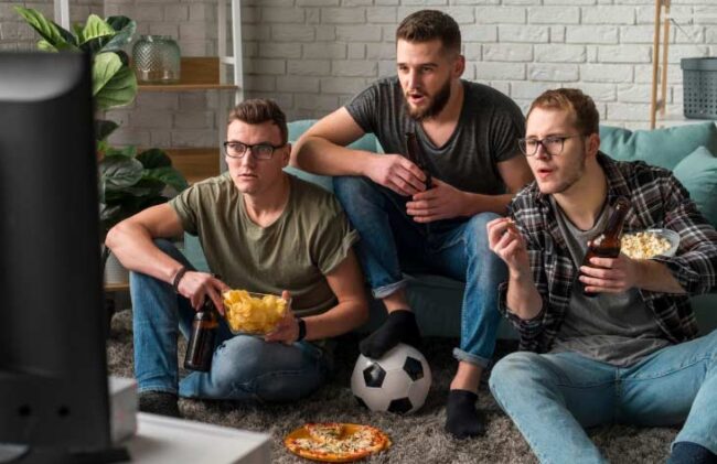 fútbol pantalla