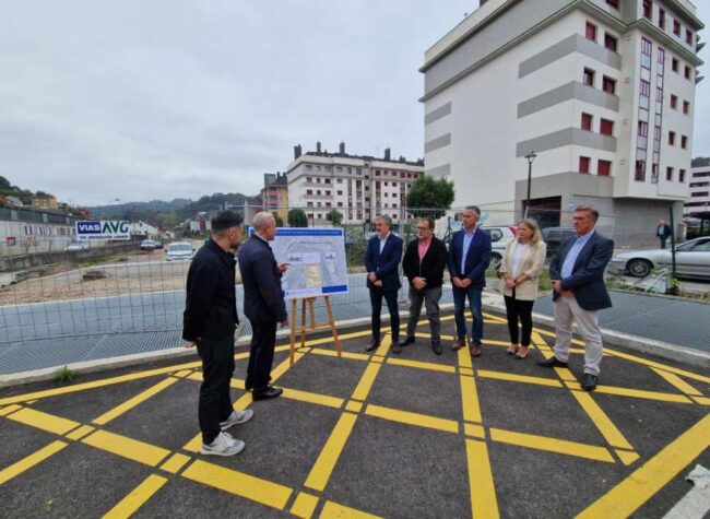 obras del nuevo bulevar de Langreo | El Digital de Asturias obras del nuevo bulevar de Langreo