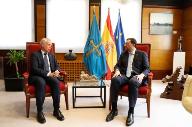 Barbón y Urkullu analizan la creación de la Macrorregión Atlántica | El Digital de Asturias Barbón y Urkullu analizan la creación de la Macrorregión Atlántica