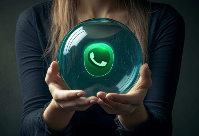 Vecinos que solo se cruzan en el grupo de WhatsApp