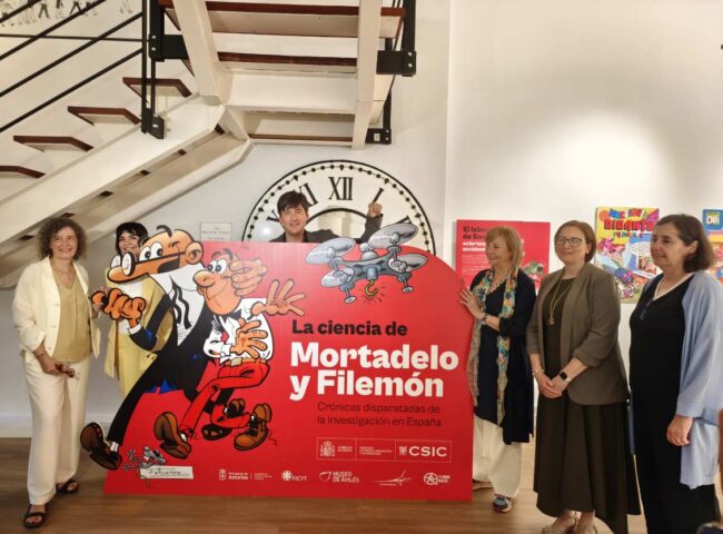 Avilés homenajea a Ibáñez con una muestra sobre ciencia