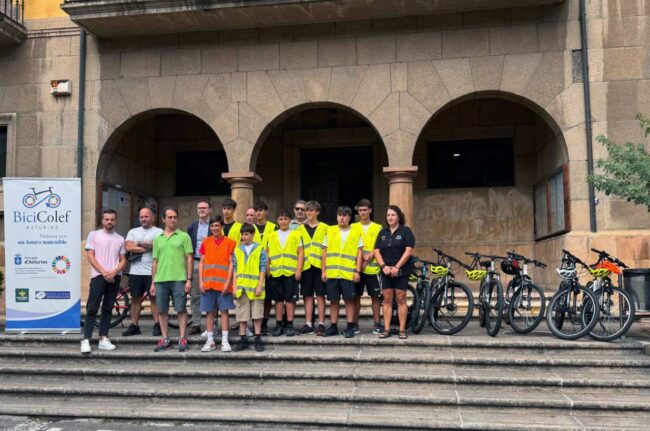 BiciColef arranca en Asturias con apoyo del Principado