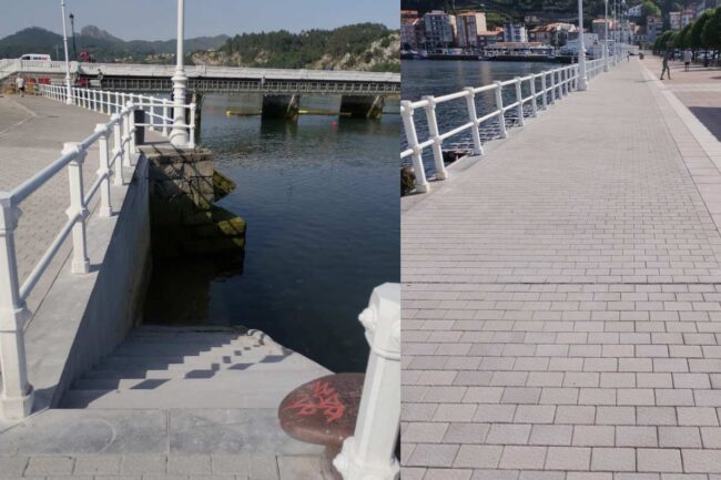Ribadesella refuerza la protección de su muelle | El Digital de Asturias Ribadesella refuerza la protección de su muelle